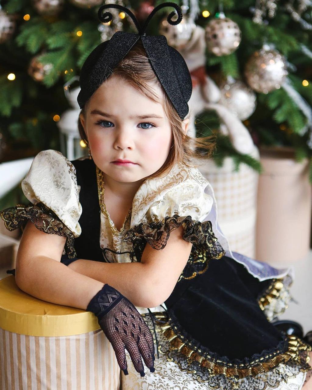 Детский карнавальный костюм для девочки Муха Цокотуха Пуговка - фото 7 - id-p154396759