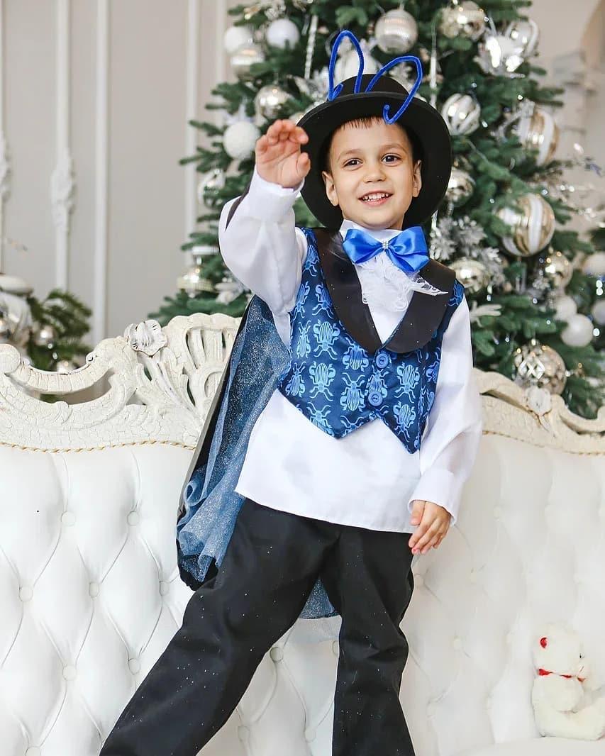 Детский карнавальный костюм Жук 2078 к-20 Пуговка - фото 3 - id-p166677433