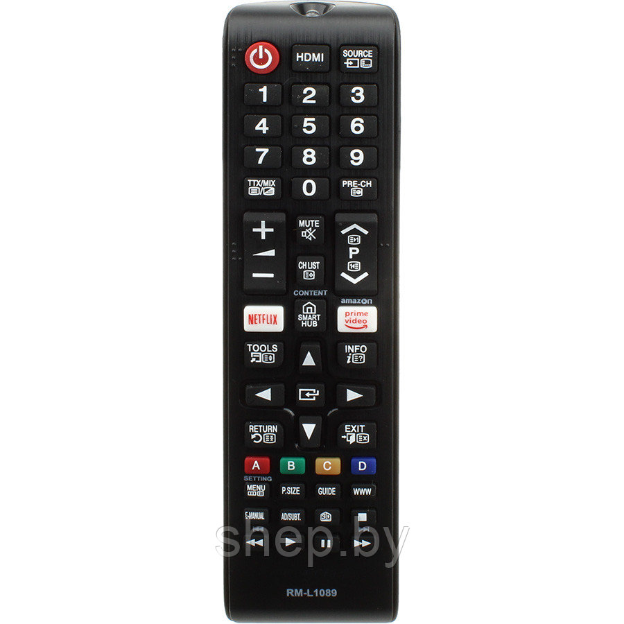 Пульт ClickPDU Samsung RM-L1089(1088 ver.2)Smart Hub, Prime Video, Netflix универсальный 3D LCD - фото 1 - id-p193488705