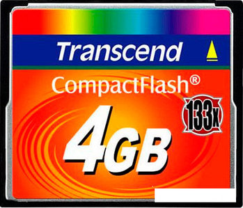 Карта памяти Transcend 133x CompactFlash 4 Гб (TS4GCF133)