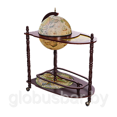 Бар- глобус напольный со столом-33d