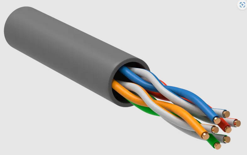 Кабель UTP 4PR 26AWG CAT5e 305м (Медь) GENERICA BC1-C5E04-111-305-G - фото 1 - id-p165724830