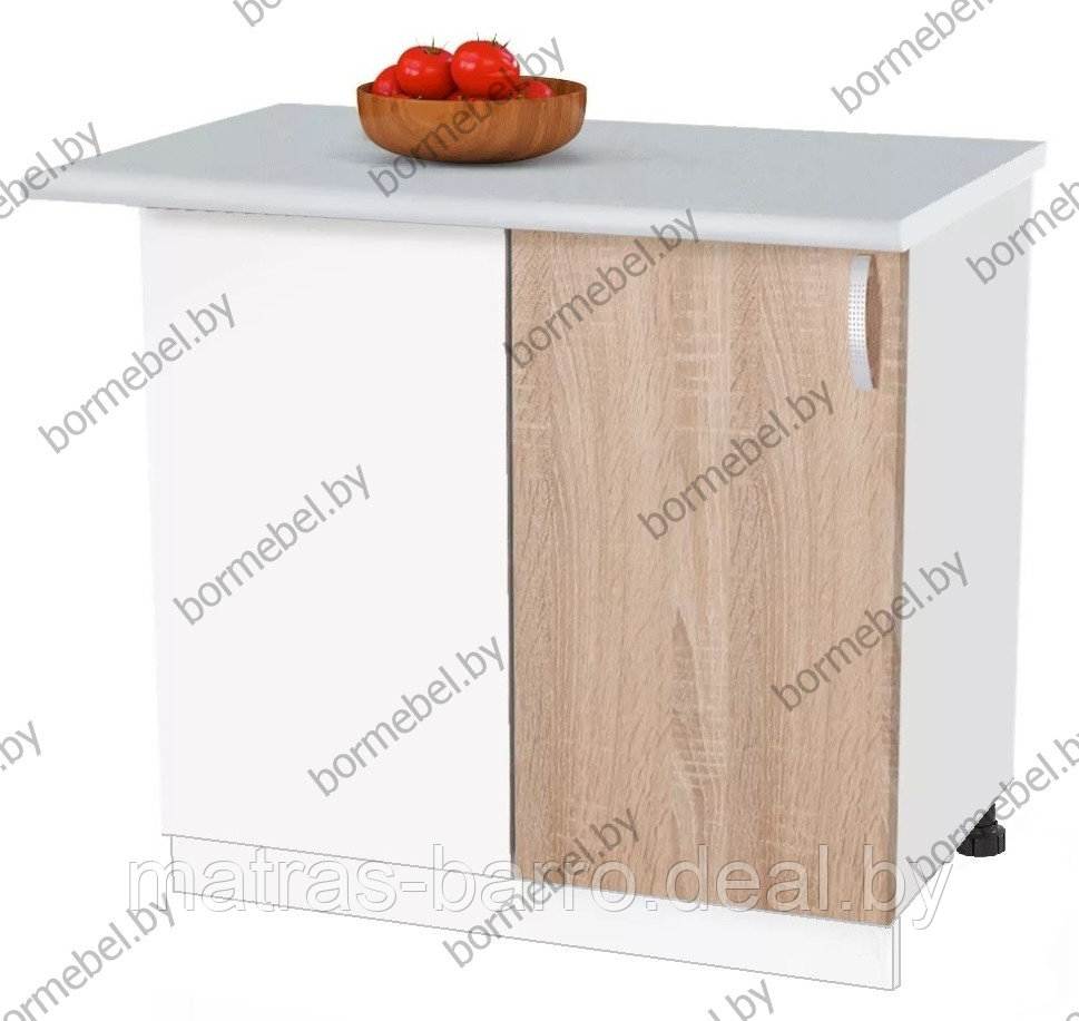 Угловой кухонный шкаф под мойку (выбор цвета ДСП) - фото 2 - id-p193491749