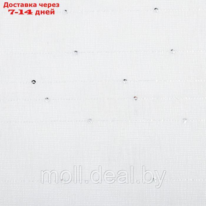 Тюль Этель Shine, на шторной ленте 280х270 см, 70гр/м2 вуаль, 100% п/э - фото 2 - id-p193444003