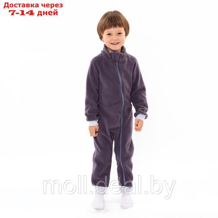 Комбинезон для мальчика А.965, цвет т.серый, рост 74-80 см - фото 1 - id-p193445281