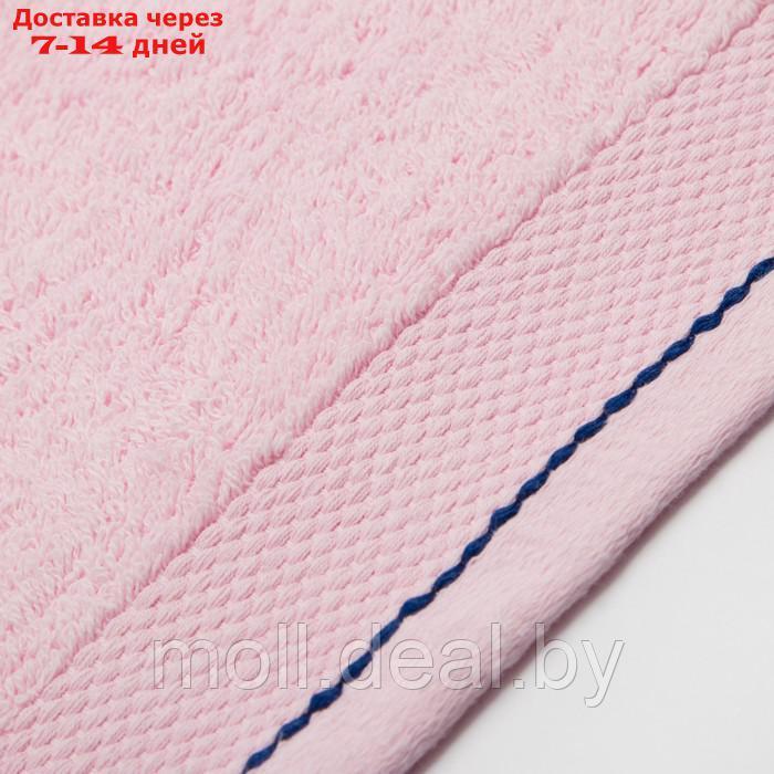 Полотенце махровое LoveLife "Plain" 70*140 см, цв. розовый, 100% хлопок, 450 гр/м2 - фото 2 - id-p193444302