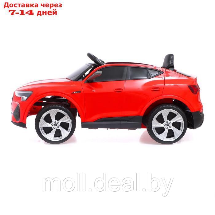 Электромобиль AUDI e-tron Sportback, EVA колеса, кожаное сидение, цвет красный - фото 3 - id-p193446534