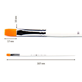 Синтетика плоская длинная ручка Невская Палитра №10