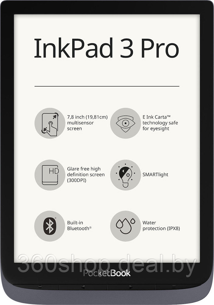 Электронная книга PocketBook InkPad 3 Pro (740-2) - фото 1 - id-p193496947