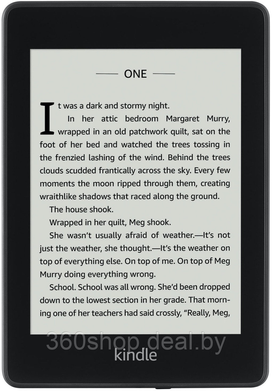 Электронная книга Amazon Kindle Paperwhite 4 (2018) 8GB (черный) - фото 1 - id-p193496949