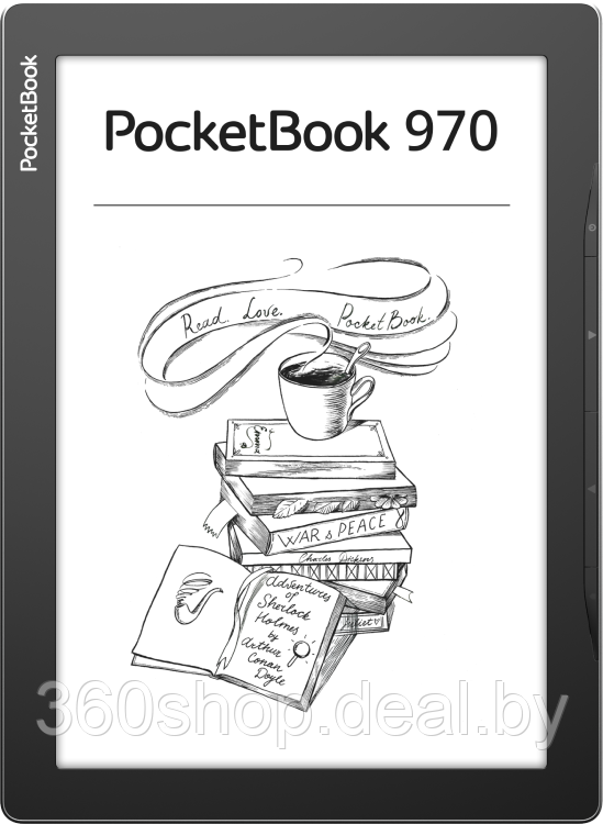 Электронная книга PocketBook 970 (PB970-M-CIS) Mist Grey - фото 1 - id-p193497157