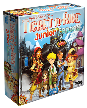 Настольная игра Билет на поезд Junior: Европа, фото 2
