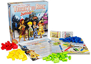 Настольная игра Билет на поезд Junior: Европа, фото 2