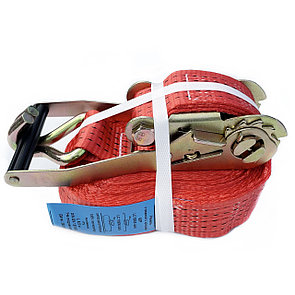 Стяжной ремень VIP-3 2,5/5,0 тонн, двойные крюки, 50мм, 8м, фото 2