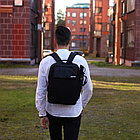 Городской рюкзак Кембридж с USB и отделением для ноутбука до 14.5 Серый, фото 3