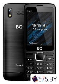 Кнопочный телефон BQ-Mobile BQ-2823 Elegant (черный)