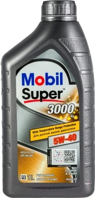Моторное масло Mobil Super 3000 X1 5W40 / 152567 - фото 1 - id-p193511872