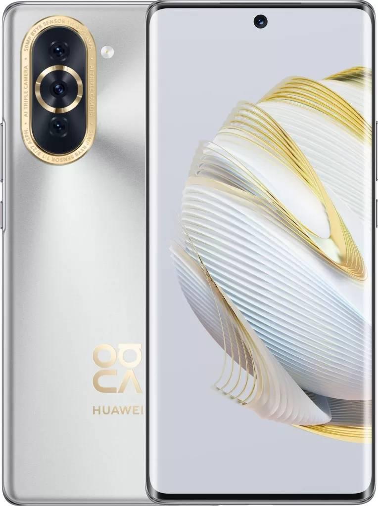 Huawei Huawei nova 10 NCO-LX1 8GB/128GB Мерцающий серебристый - фото 1 - id-p193514031