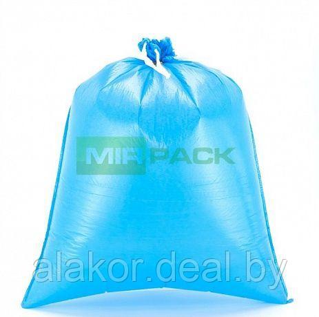 Мешки для мусора с завязками ПСД MirPack "Deluxe 35л", 10шт, 30 мкм, синие - фото 3 - id-p193539754