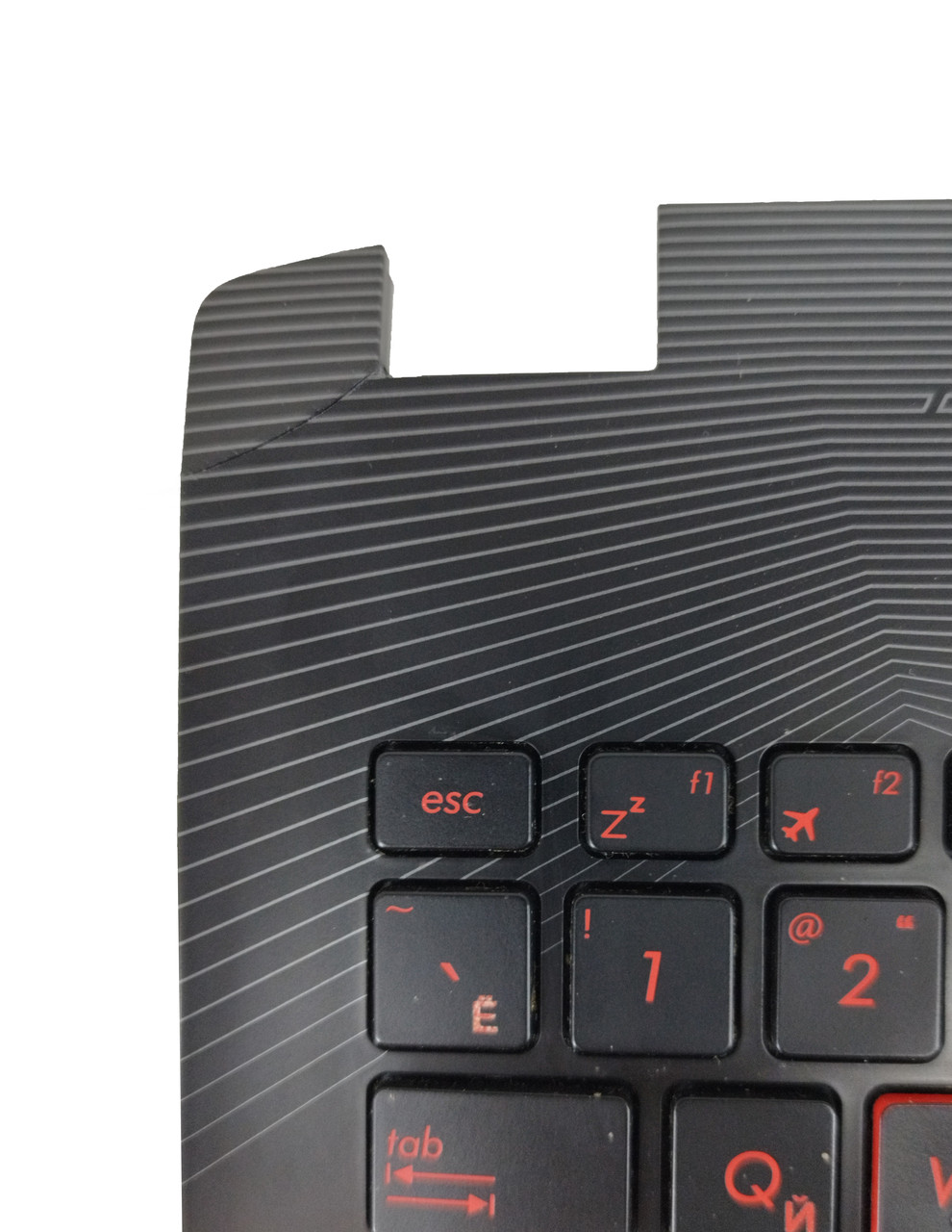 Верхняя часть корпуса (Palmrest) Asus ROG STRIX GL552 с клавиатурой, с подсветкой и тачпадом, RU УЦЕНКА - фото 3 - id-p192899152