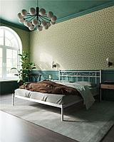 Кровать "Франческа" без изножья (140х200/ноги металл/цвет Белый)