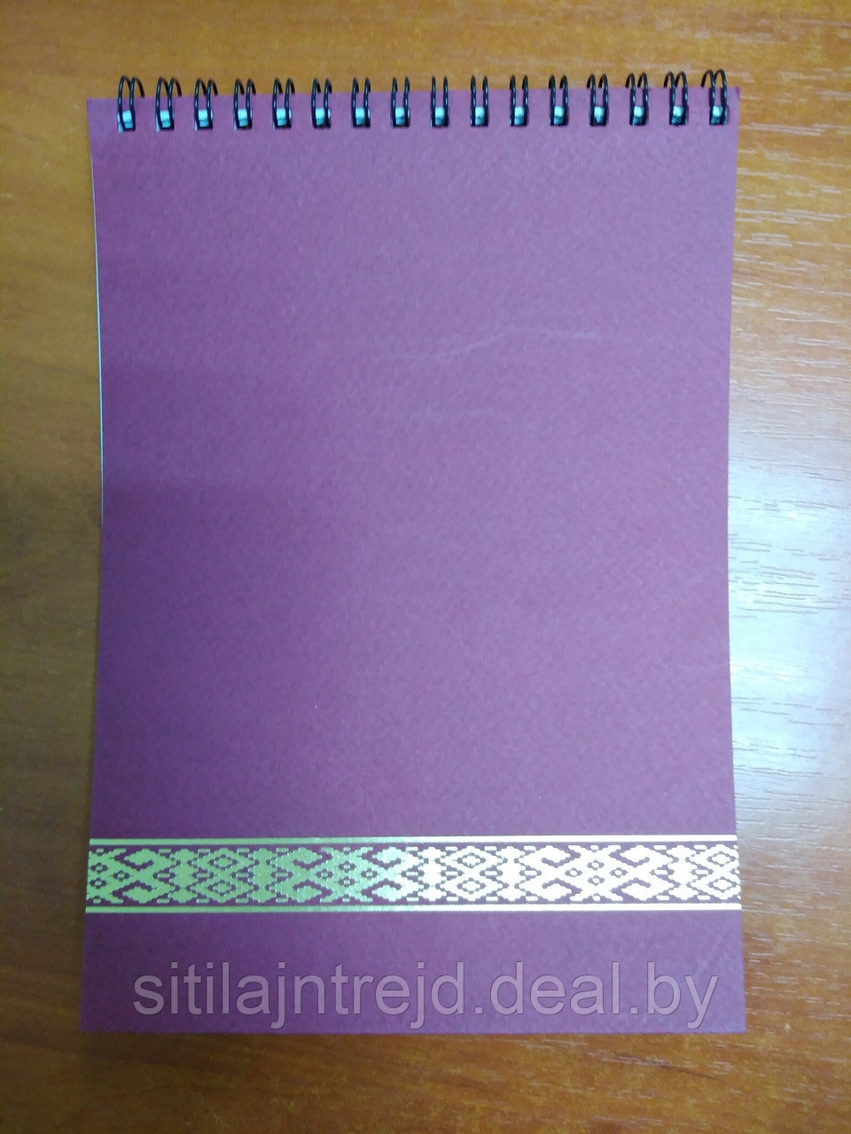 Блокнот А5, 50л, на спирали, клетка с полями, с орнаментом, РБ, ассорти - фото 1 - id-p193551880