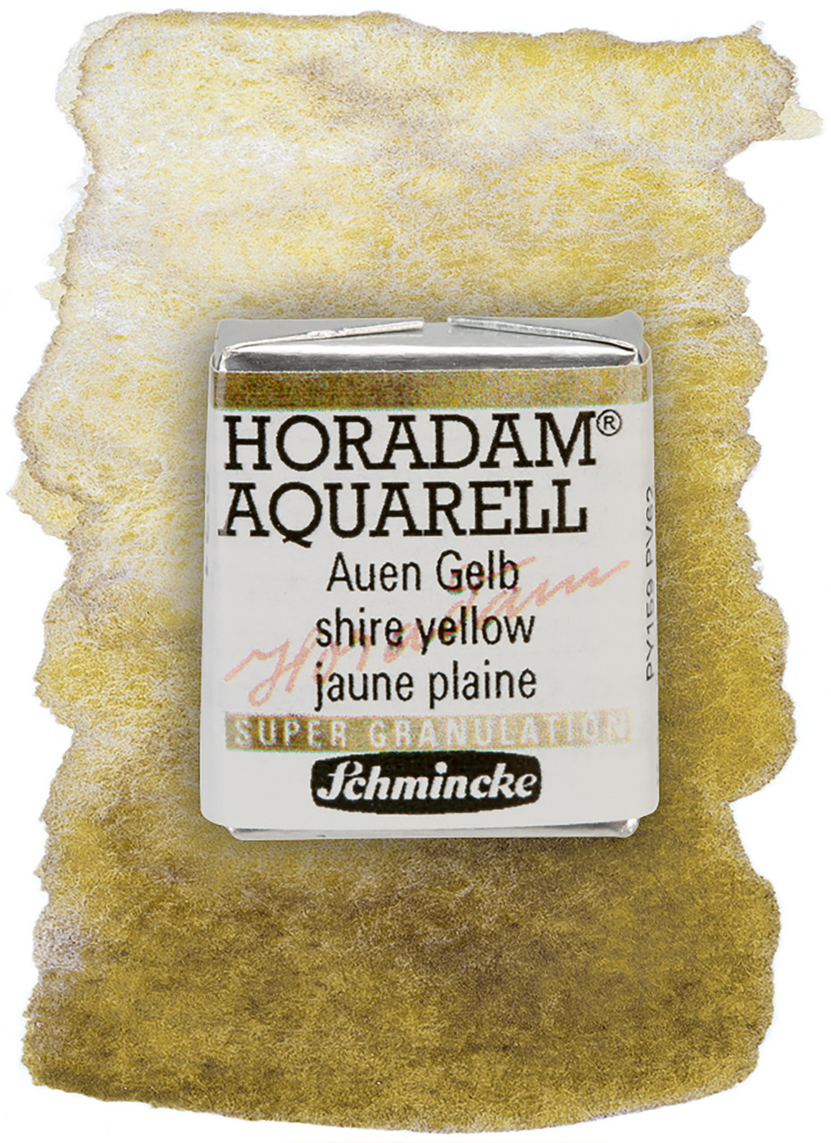 Акварельная краска Horadam полукювета, Shire yellow №931
