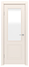 Межкомнатная дверь с покрытием эмаль DUO 405 стекло мателюкс, фото 2