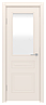 Межкомнатная дверь с покрытием эмаль DUO 406 стекло мателюкс, фото 2