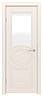 Межкомнатная дверь с покрытием эмаль DUO 407 стекло мателюкс, фото 2
