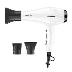 Фен для волос VGR 413, съемный контроль температуры воздуха