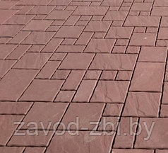 Плитка тротуарная Р Пассион 6-МЦкр-аэ В22,5 (красный)