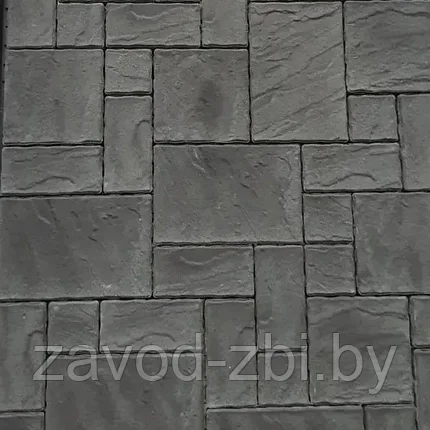 Плитка тротуарная Р Пассион 6-МЦч-аэ В22,5 (графитовый), фото 2