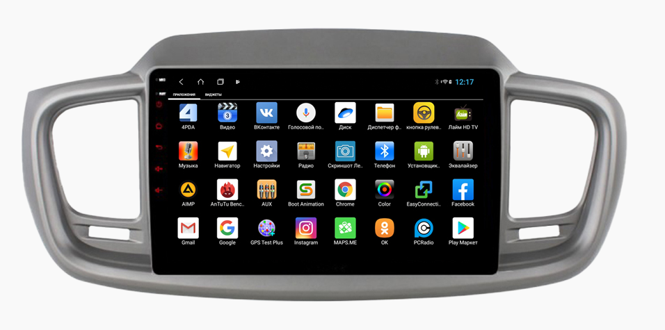 Штатная магнитола Parafar для Kia Sorento Prime 2015+ на Android 13  4/64gb+4g ПОДДЕРЖКА JBL