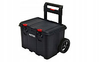 Ящик для инструментов Keter Stack'N'Roll Mobile Cart, черный/красный