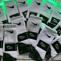 Высокие носки Nike(черные / белые)