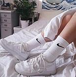 Высокие носки Nike(черные / белые), фото 7