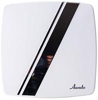 Вытяжной вентилятор Awenta System+ Turbo 100H [KWT100H-PLB100] белый, хром