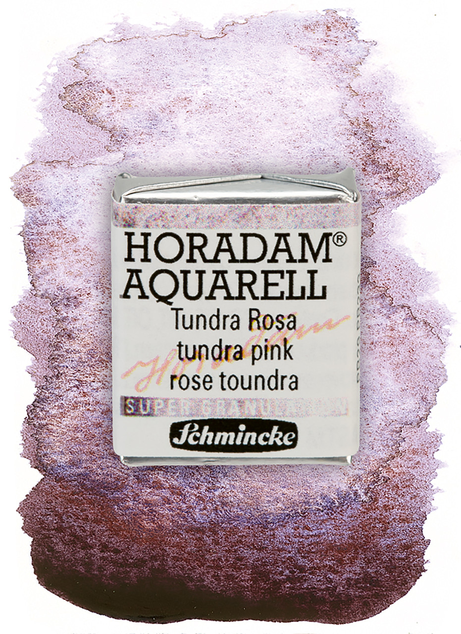 Акварельная краска Horadam полукювета, Tundra pink №982
