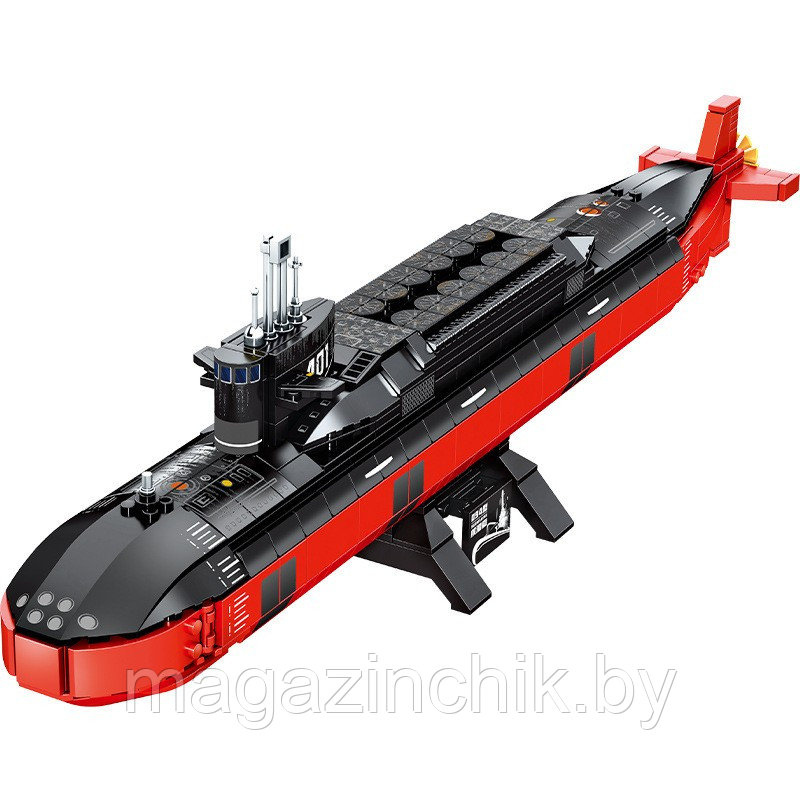 Конструктор Атомная подводная лодка со светом, Sembo 105735, 996 дет. - фото 3 - id-p193619775