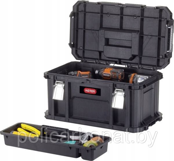 Ящик для инструментов Keter Connect Tool Box, черный - фото 2 - id-p193630828