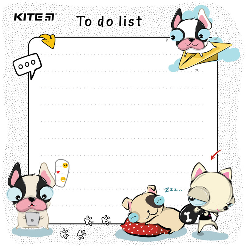 Планер Kite To do list Kite Funny dogs K22-472-3