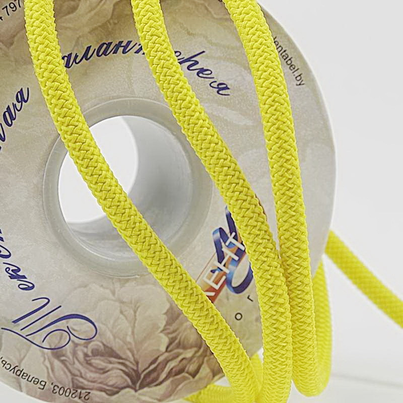 Эспандер жёлтый в мягкой оплётке, d8,0 мм, Lenta 04С2211-Г50_yellow (100м)