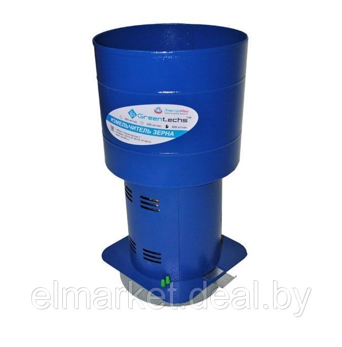 Измельчитель зерна ЭЛЕКТРОМАШ Гринтекс 350 кг синий - фото 1 - id-p193629563