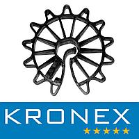 Фиксатор звездочка KRONEX 25 мм., арм. 4-12 мм. (упак.1000 шт.)