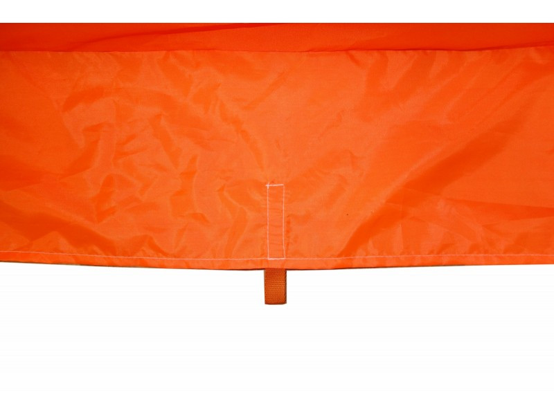 Зимняя палатка Призма Премиум (1-сл) 215*215 (бело-оранжевый) - фото 3 - id-p193645019