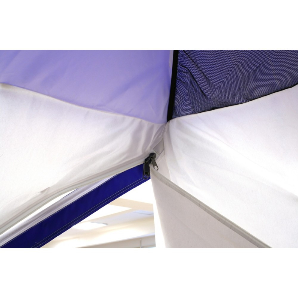 Зимняя палатка Призма BRAND NEW (2-сл) 200*185 (бело-синий) - фото 9 - id-p193645214