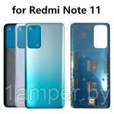Задняя крышка Original для Xiaomi Redmi note 11/Redmi Note 11S Белая-голубая, серая