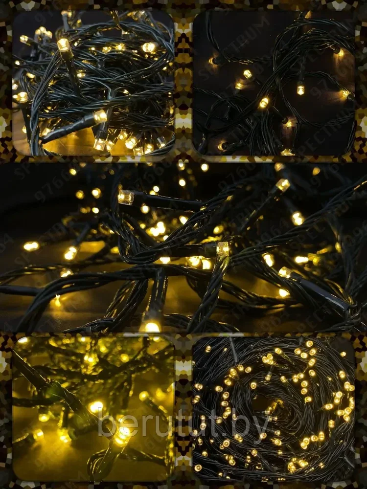 Гирлянда светодиодная новогодняя 35 метров - фото 4 - id-p193649177