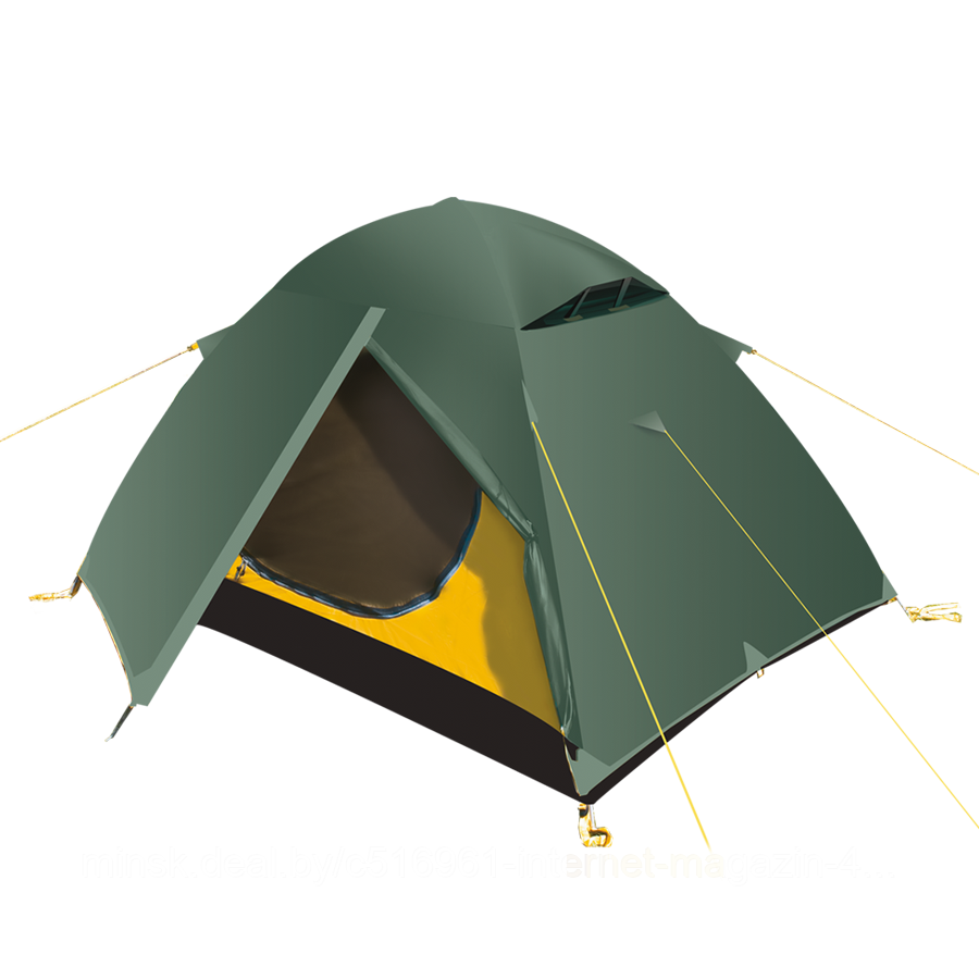 Палатка BTrace Travel 2 (Зеленый) - фото 1 - id-p193649425